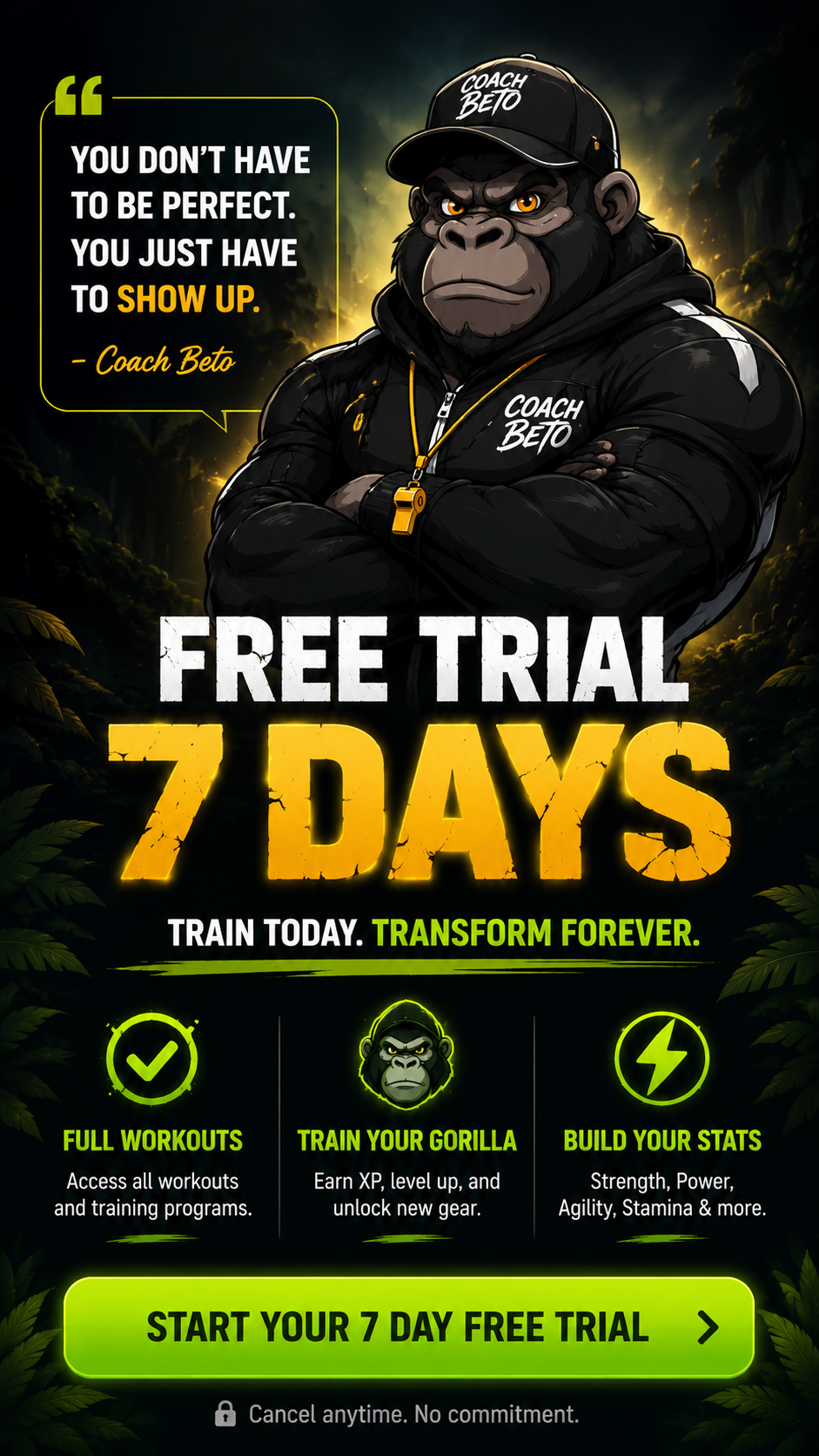 First week free — wake your Gorilla